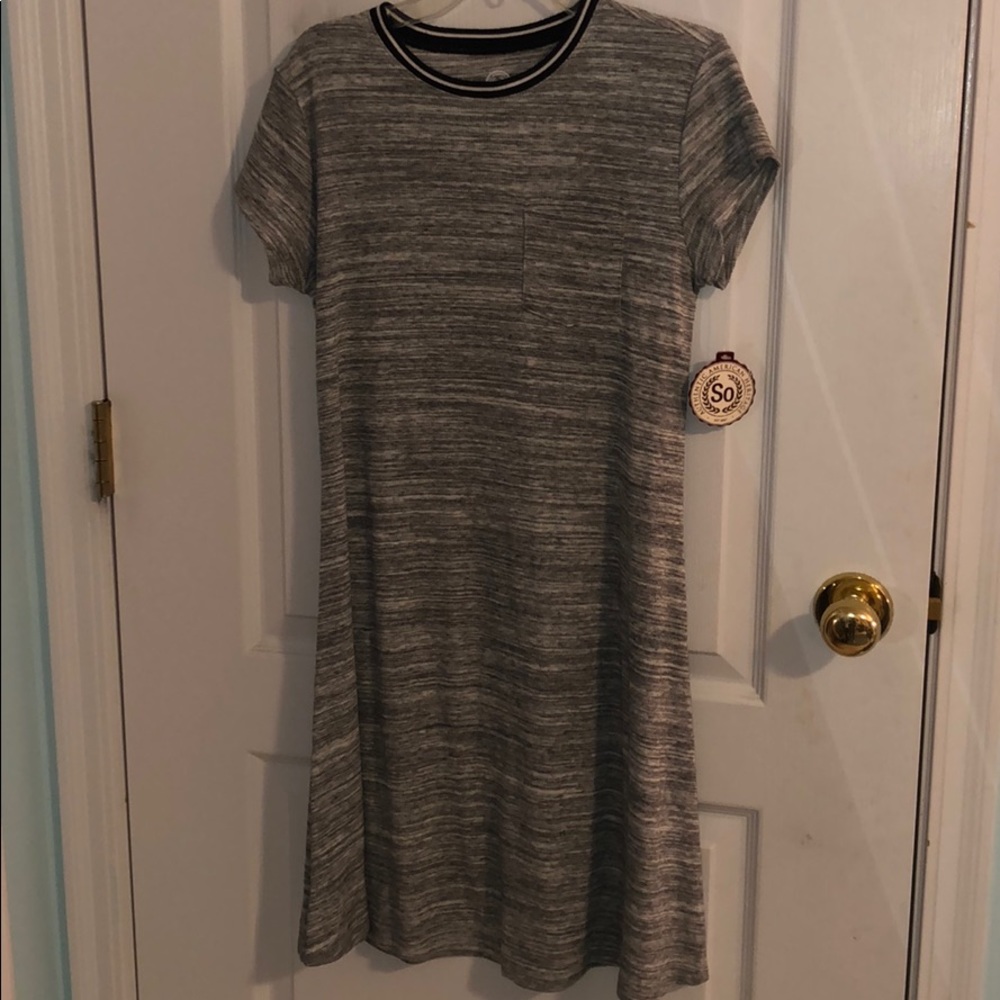 T-shirt dress with pocket